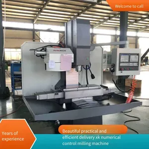 Jiucheng Machine Tool Xk7126 Cnc Milling Machine for Small Molds, Vertical Hard Rail With Full Protection and Tool Magazine Installation thumbnail-1