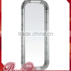 Barber Salon Mirror Station Styling Oval Single Side Salon Wall Mirror Carving Frame Salon Mirror thumbnail-1