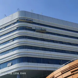 High Building Glass Curtian Wall Aluminium Cladding Low-E Glass thumbnail-4