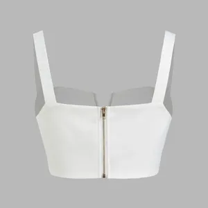 Custom Women's Summer Sling Camisole Top Fashion Party Sports Bra Top thumbnail-5