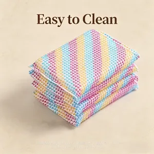 Colorful Scrubbing Pads, Reusable Dish Sponges for Kitchen, Bathroom & More thumbnail-2