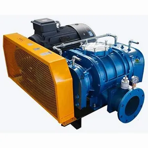 Sewage Treatment Aeration Roots Blower, Made of Cast Steel, With Pure Copper Motor, for Dust Removal and Conveying Pressurization thumbnail-2