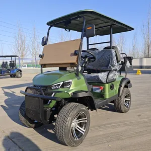 New Four-seater Electric Golf Cart, Customizable. Manufacturer for Export Trade thumbnail-1