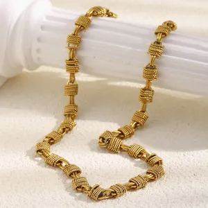 Stainless Steel Necklace for Wedding Jewelry Sets, 304 Stainless, Rose Gold Plated, 20 Inch, Bulk Wholesale to Retailers thumbnail-2