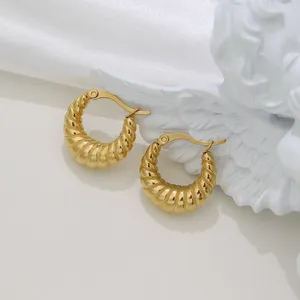 Stainless Steel Earrings for Women 304 Steel 0.5mm Thickness Mirror Polish Bulk Order Accepted thumbnail-1