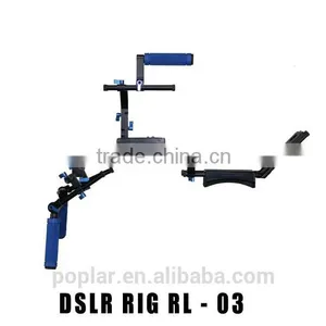 Poplar Pro P-03 DSLR Rig - Movie Kit Shoulder Rig thumbnail-1