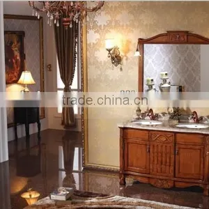 Bathroom Ceramic Sink Base Cabinets thumbnail-1
