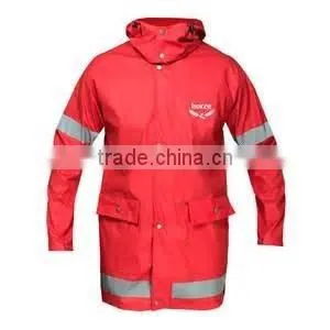 Adult Reflective PU Raincoat thumbnail-1