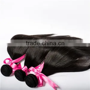 Qingdao Wholesale Pure Indian Remy Virgin Human Hair Weft Wholesale Virgin Indian Temple Hair Cuticle Attached thumbnail-5