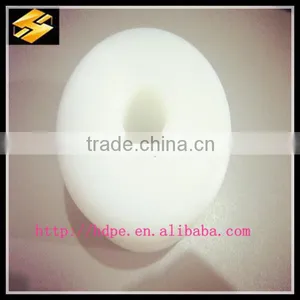 Custom UHMWPE Polyethylene Plastic Pulley Wheel Parts thumbnail-1