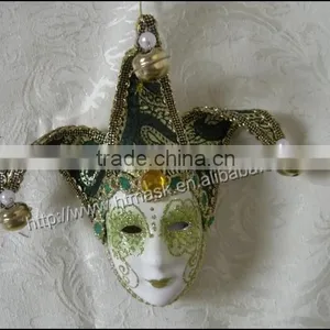 Plastic Bell Decron Pendant Mask thumbnail-1