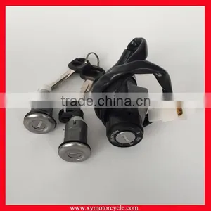 Durable Motorcycle Ignition Lock for Chinese Scooter WH125 35010-KCW-980 thumbnail-1