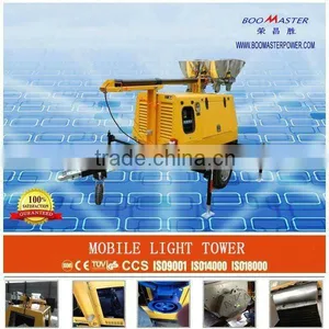 Kubota Engine Mobile Light Tower With 4 x 1000w Lamps Quality Choice thumbnail-2
