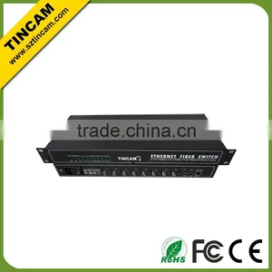 10 Fiber Port Rack Mount Media Converter Switch thumbnail-1