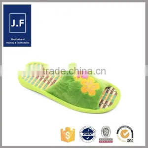 2015 Cheap Price Good Quality Comfortable Embroidered Slippers Lady thumbnail-3