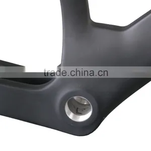 2015 UD Matt Track Frameset 700c Chinese Carbon Track Frame Bicycle Frame Quality Choice thumbnail-4