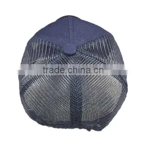 Wholesale Custom Trucker Caps For Man Loog Curved Cotton Mesh Hat thumbnail-3