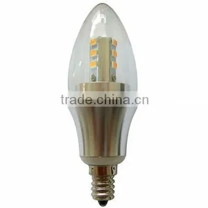 High Power White 5W Led Light Candle Lamp, 5w B15 Candle Bulb thumbnail-4