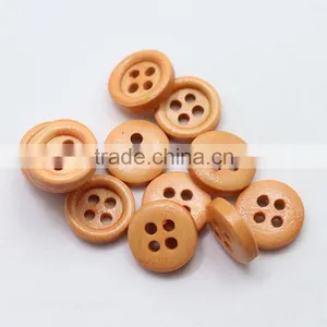 Sedex Audited Factory 2 Pillar Wooden 2 Holes Button thumbnail-3
