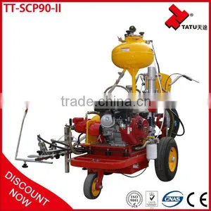 Factory Direct Sell Hand-pushed Cold and Cold Plastic Road Paint Marking Machine thumbnail-1