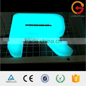 2016 Innovative Shop Decor Acrylic Led Color Changing Lighting Letter Sign thumbnail-3