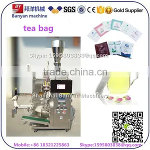 Automatic Small Packing Machine for Tea Bags With Inner Filter Paper and Outer Plastic Bag Supplier's Choice thumbnail-1