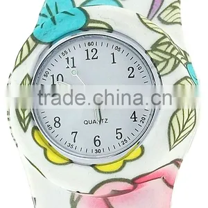 2015 Flower Silicone Women Watch thumbnail-1