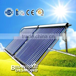 Split Pressurized Solar Collector With Heat Pipe Vacuum Tube for Water Heating thumbnail-1