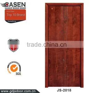 Single Swing Main Entrance Teak 2 Hours Fire Rated Wooden Door thumbnail-3