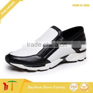 Men's New Style Sports Sole Casual Upper Genuine Leather Shoes thumbnail-2