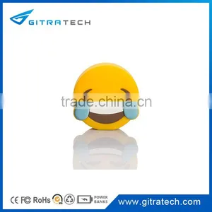 Bestselling Emoji 2600mAh Portable Charger PVC Power Bank Emoji thumbnail-1