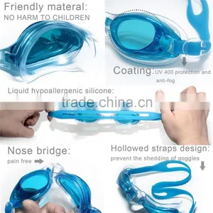 Professional Water Sports Anti Fog Children Swimming Goggles thumbnail-4