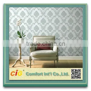 Wallpaper for Home Decoration Textile Wallpaper of 280cm Woven Wallpaper thumbnail-1