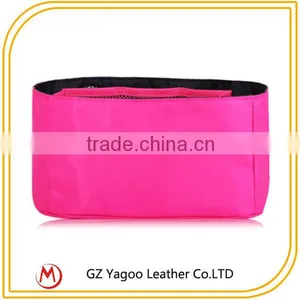 Newest Canvas Non-zipper Cosmetic Bags Cases With Compartments thumbnail-2