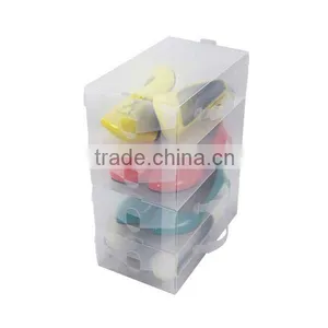 Strong Durable Plastic Storage PVC Clear Shoe Box Quality Choice thumbnail-1