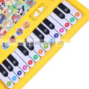 Customized Plastic Kids Piano Toy With Microphone for Sale thumbnail-4