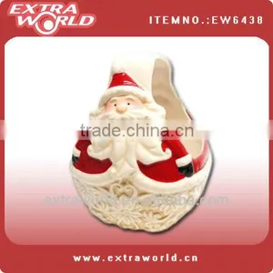Ceramic Santa Sweet Basket thumbnail-1