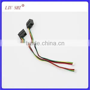 RJ11 6P4C Female Modular Plug to 4pin Wire Harness, Telephone Cable thumbnail-1