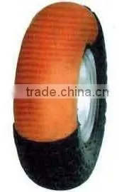 PU-1018 16"x4.00-8 SUPER Quality Cheaper Price BLUE Colour MADE IN CHINA PU Wheels thumbnail-6