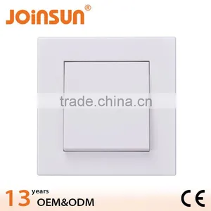 2016 Best Selling Products European Style 1 Gang 1 Way 16A Thin Electric Wall Switch thumbnail-1