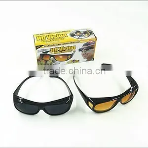 Sun Glass HD Vison Sunglass Black or Yellow Women Polarized Sunglasses thumbnail-2