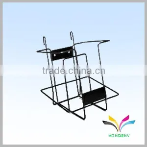 Hold Newspaper High Quality Metal Wire Stair Shelf thumbnail-2