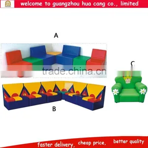 Lovely Flower Shape Sofa Chair With PU Material thumbnail-1