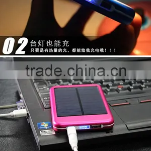 Universal 5000mAh Portable Solar Charger For Digital Products thumbnail-1