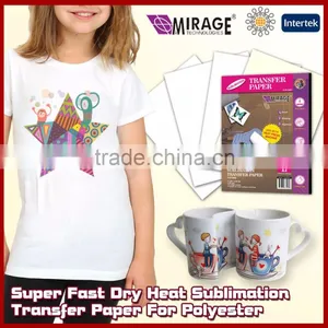 Super Fast Dry Heat Sublimation Transfer Paper For Polyester thumbnail-1