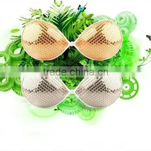Shiny Argent Paillette Bra for Backless Dress thumbnail-2