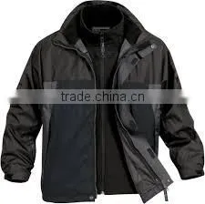 Black Stylish Brand Winter Softshell Jacket for Men thumbnail-1