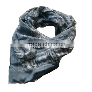 Square Silk Scarf Foulard for Lady thumbnail-1