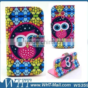 2015 Flip Wallet Leather Case for Nokia Lumia 520 thumbnail-4