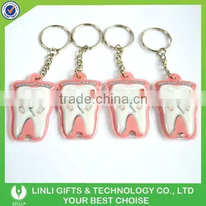 Brand Name Cheap Custom Led PVC Keyring for Football thumbnail-6